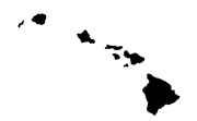 Hawaiian Island Outline