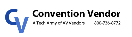 Convention Vendor: A Tech Army of AV Vendors 888-736-8301.